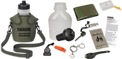 Survival Canteen Kit with Advanced Filter